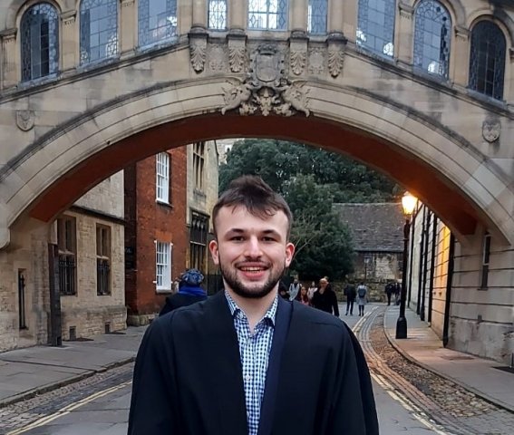 George Chantry — Oxford PPE, First Class